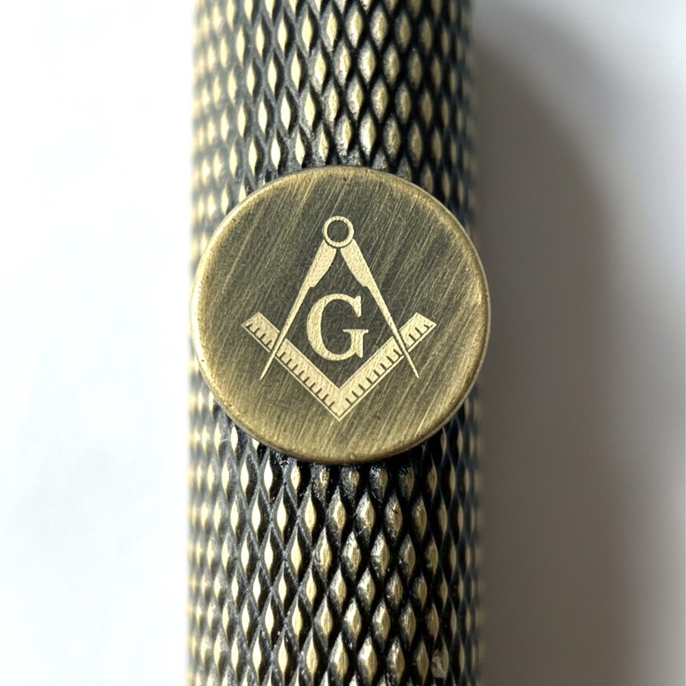 Square & Compass Masonic Fountain Pen
