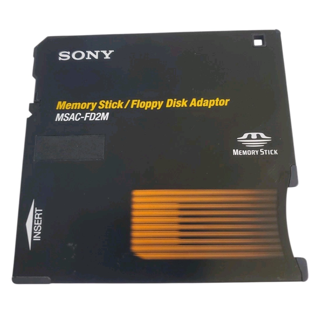 Sony MSAC-FD2M Floppy Disk Adapter for Memory Stick Mavica Flash UNTESTED