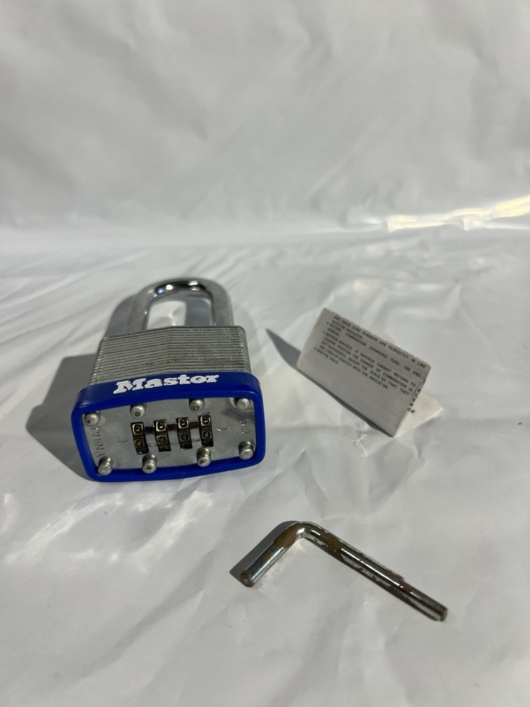 NEW Master Combination Padlock 179LH With Resettable Combination