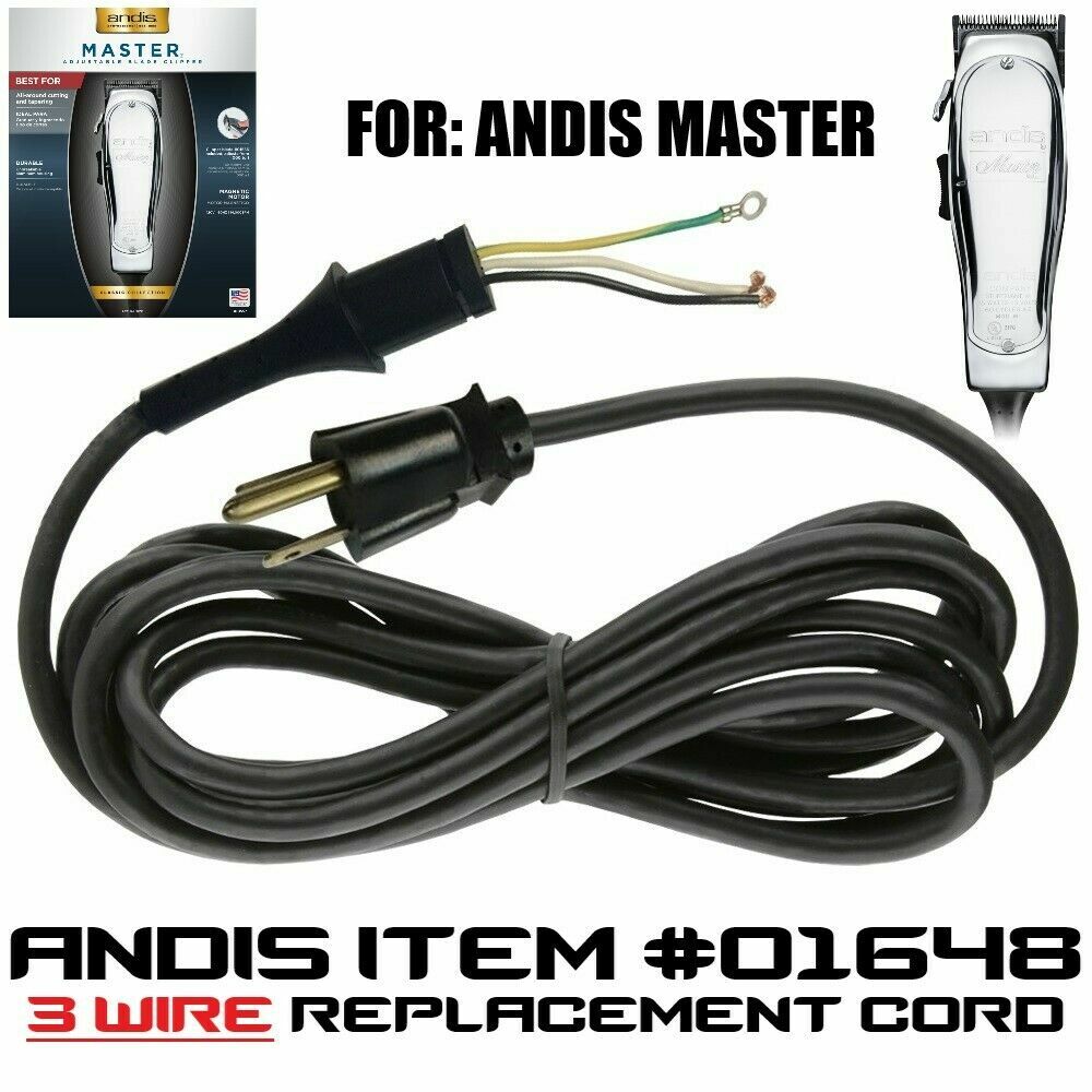 Andis Master 3 Wire Replacement Cord