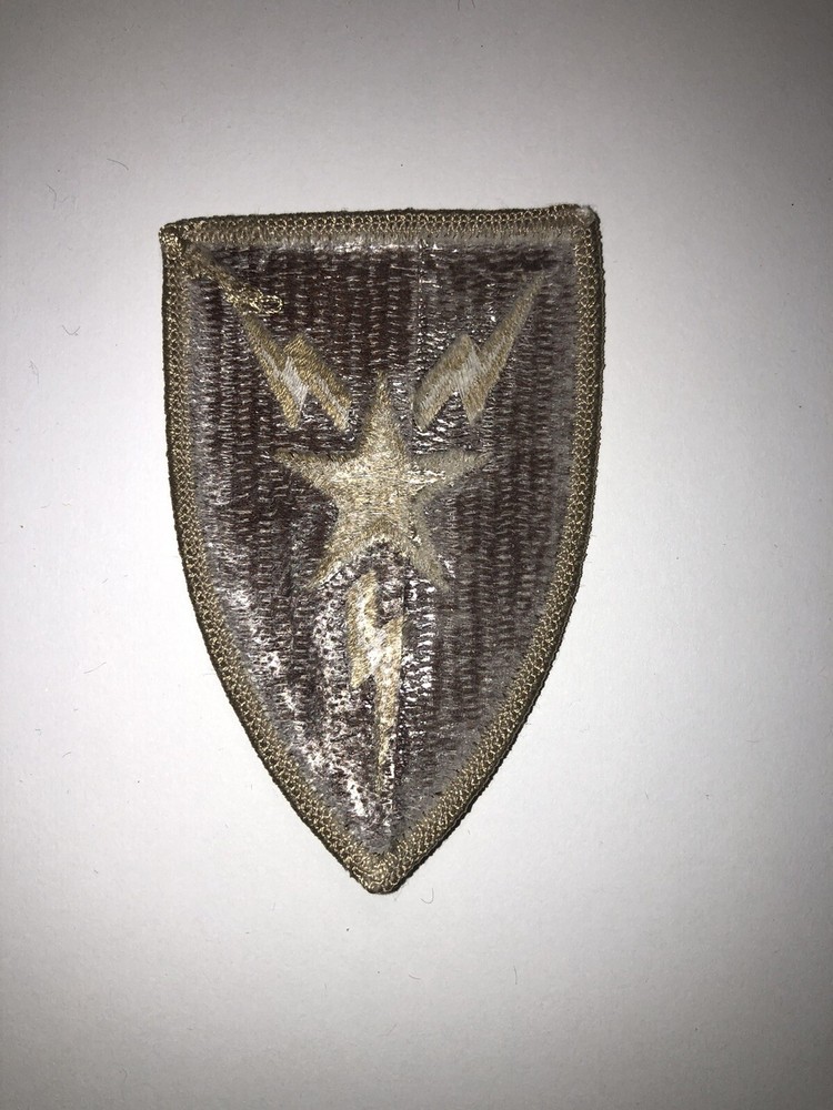 3rd Signal Brigade Desert Brown & Tan U.S. Army Shoulder Patch