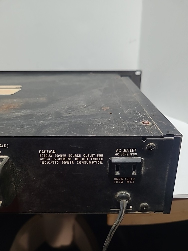 Technics SH-9020M Peak Average Meter Unit 3 Input Selector