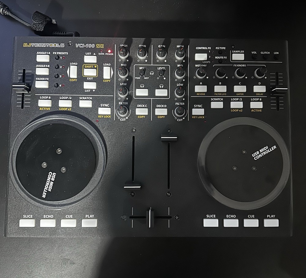 Vestax VCI-100 SE DJ TechTools USB MIDI Controller w/ Box