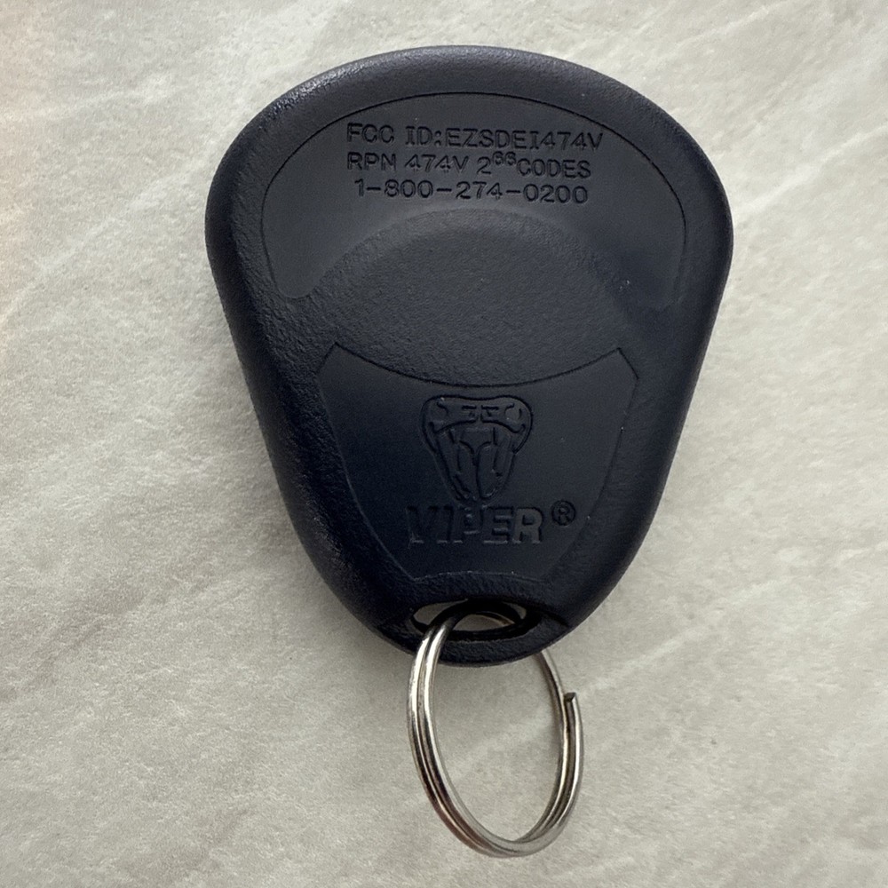 Original Viper 473V 4- Button 1-Way Remote Control for EZSDEI474V