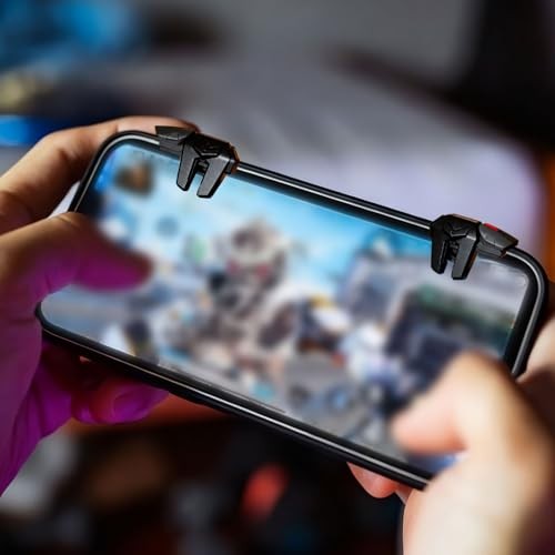 2 Pair Mobile Triggers, M12 Mechanical Button Mobile Phone Game Controller