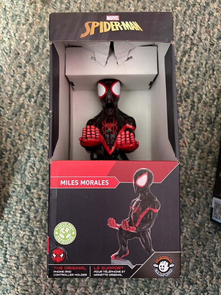 Cable Guys MARVEL-Spider-Man Miles Morales Phone & Controller Holder