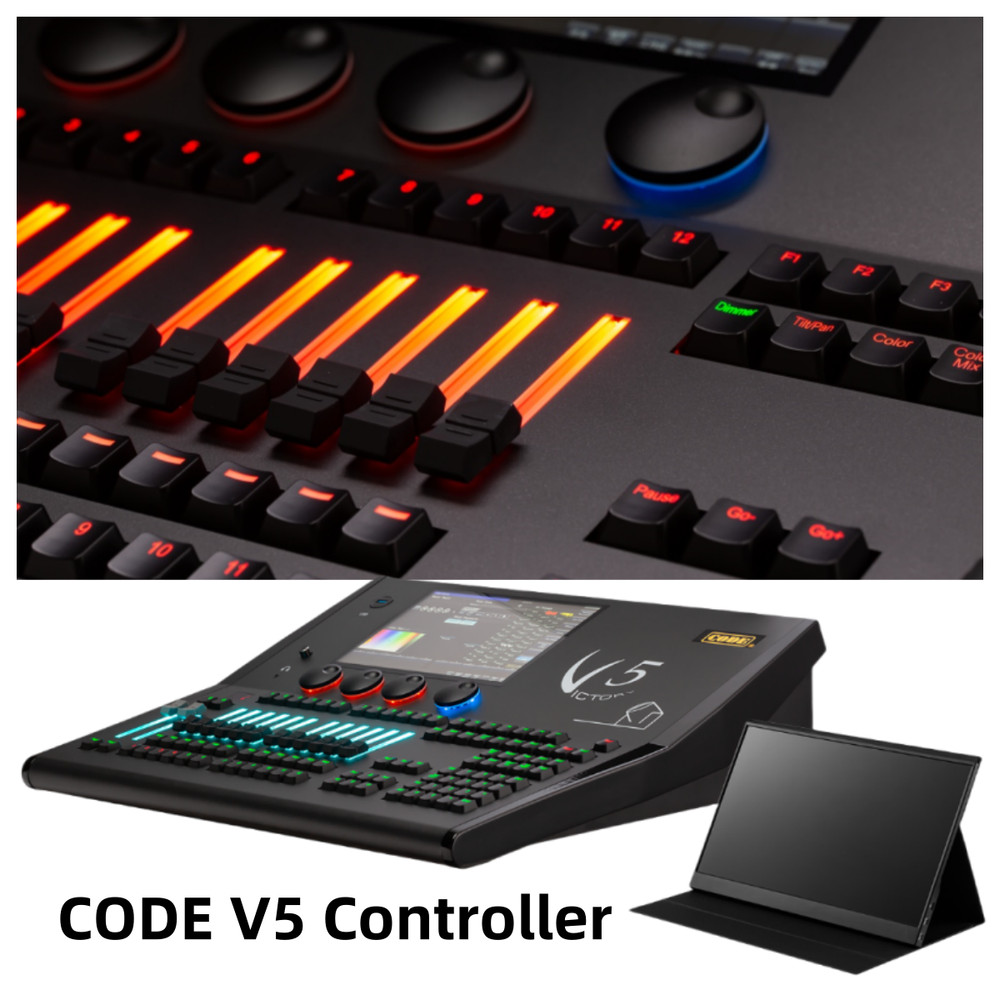 Professional Dj Dmx Code Victory 5 Lighting Console 2048CH V5 Controller/display