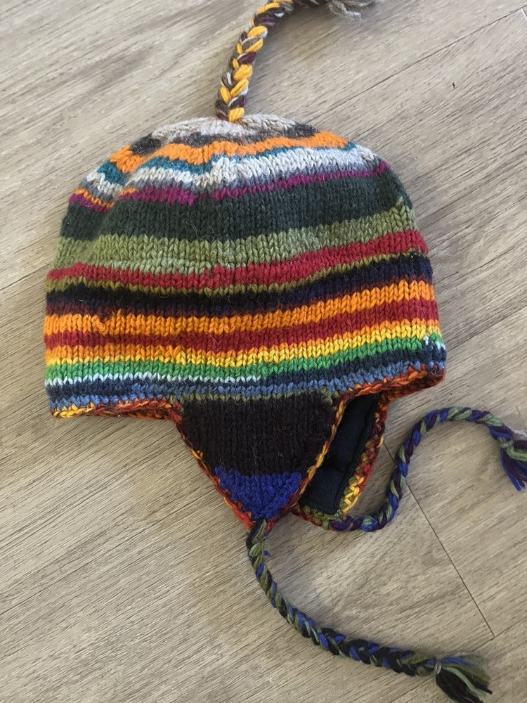 Vibrant Wool Winter Cap Beanie Snow Unisex