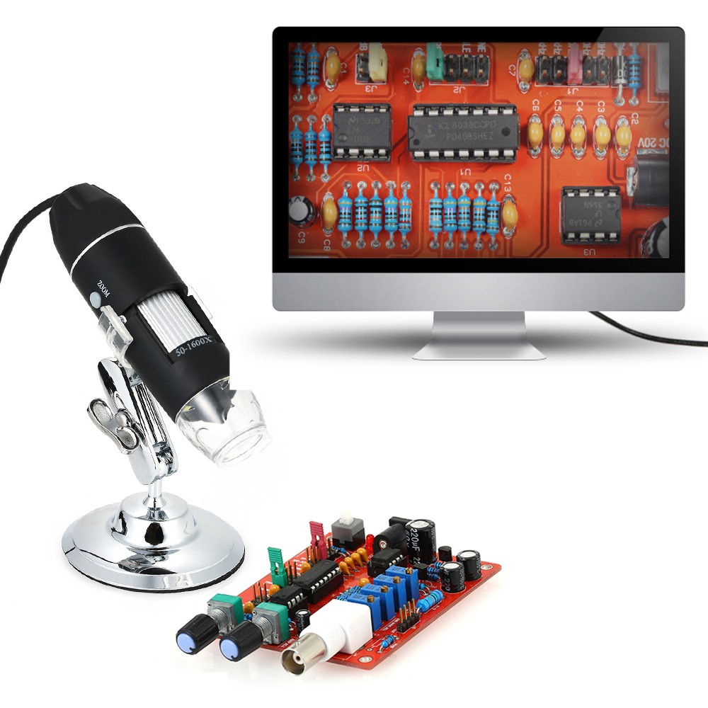 KKmoon 1600X Magnification USB Digital Microscope With OTG Function Y3R0