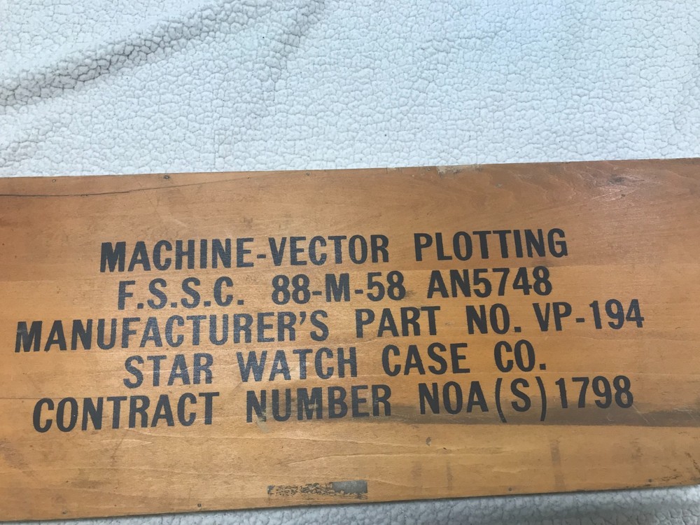 Vintage WW II Era Aviation Vector Plotting Machine From 1940’s Nice condition