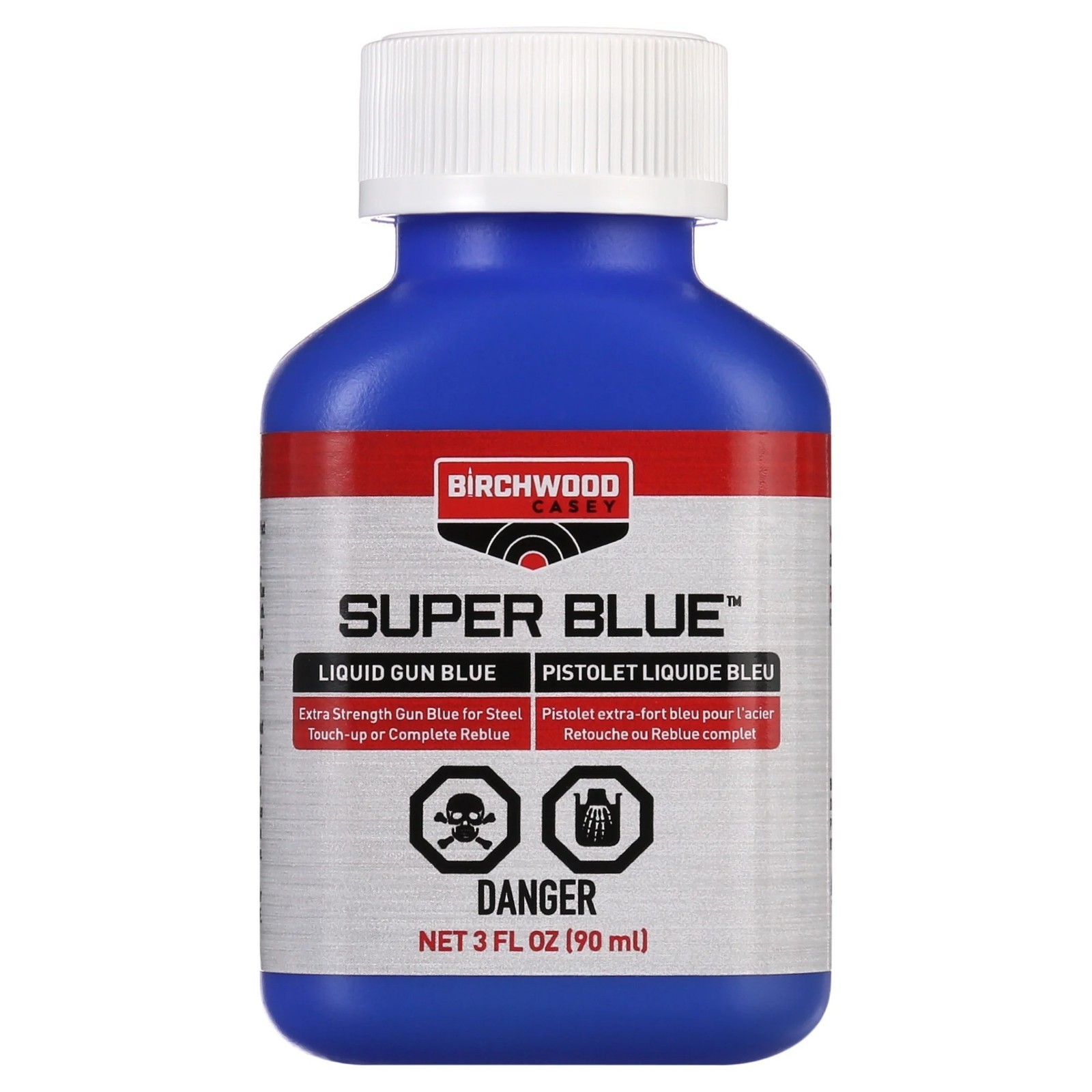 Birchwood Casey SUPER BLUE Liquid Gun Blue FOR BLUEING POLISHED HARDENED STEELS