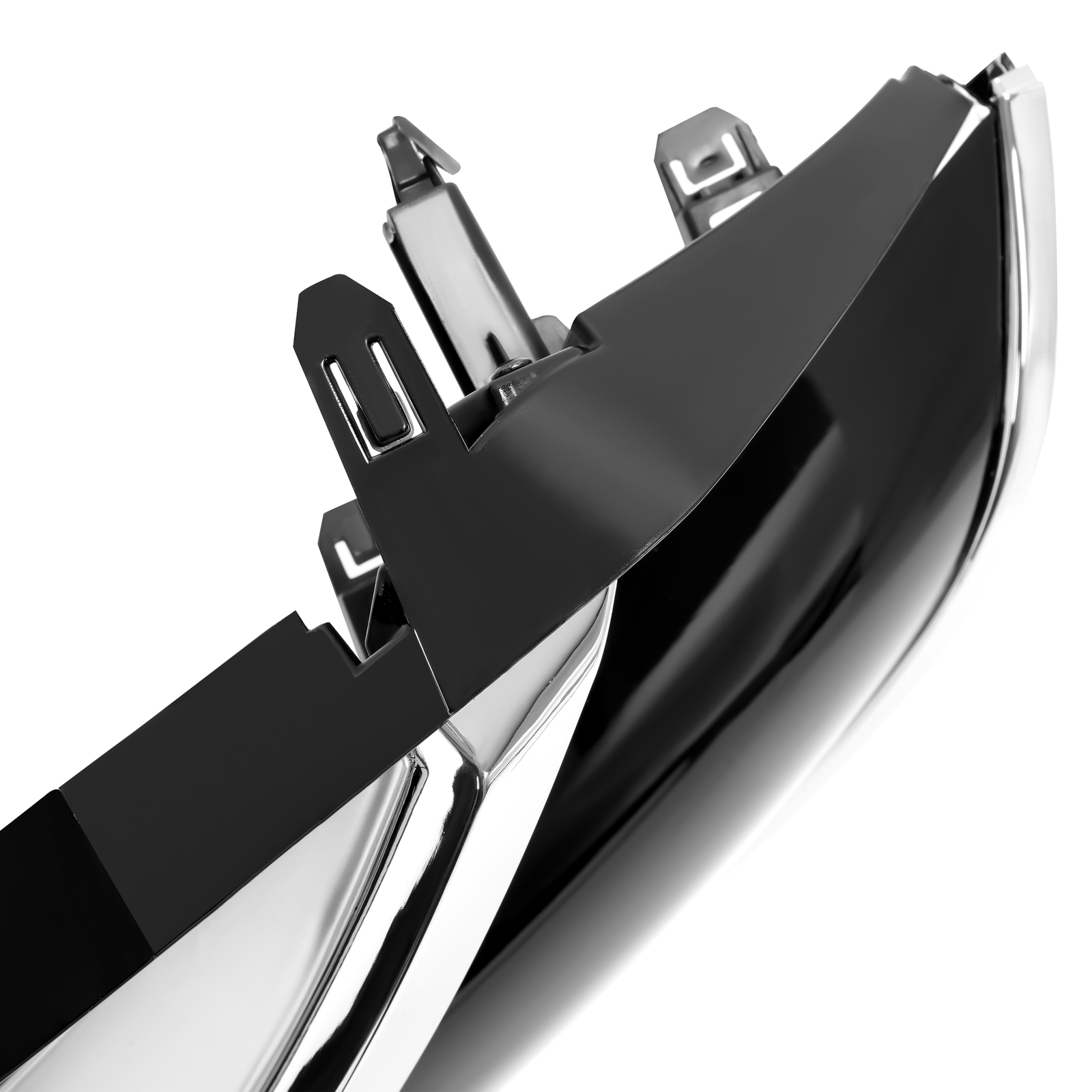 Fits Nissan Maxima 2016 2017 2018 Front Upper Bumper Grille Black & Chrome Trim