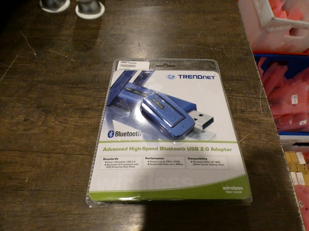 New OEM Trendnet Advanced High-Speed Bluetooth USB 2.0 Adapter 100m TBW-104UB