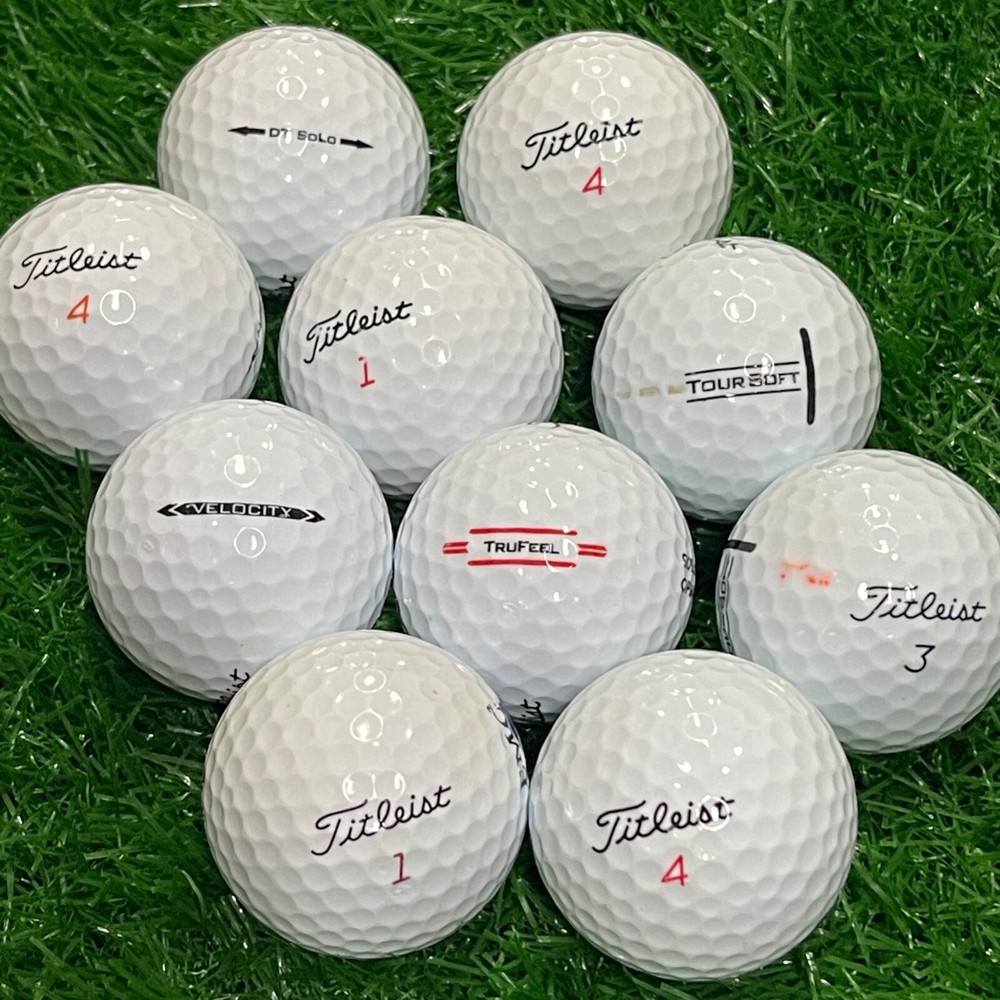 72 Titleist Assorted Mix White AAA Used Golf Balls 3A Value