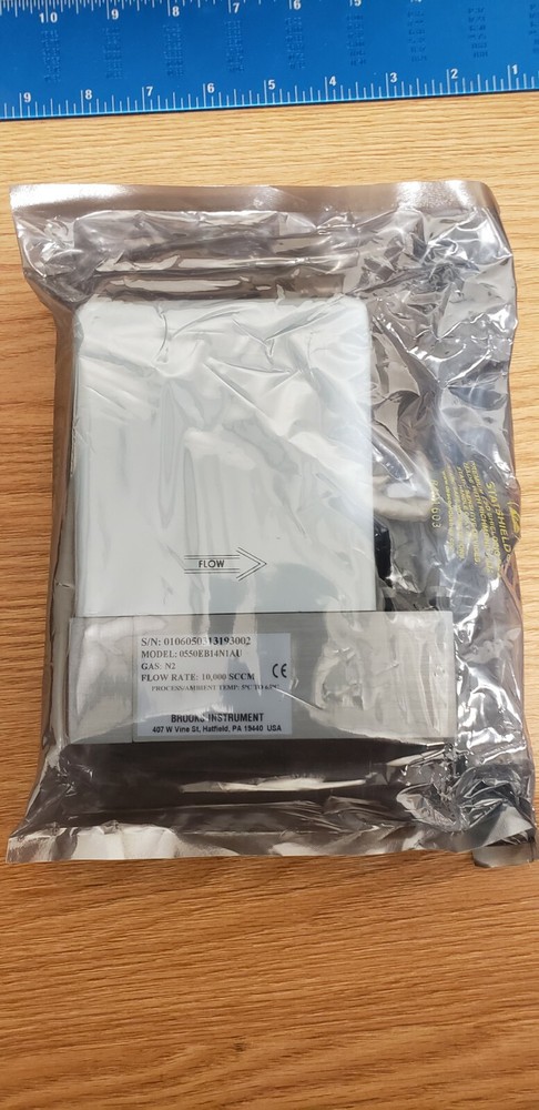 Brooks Instruments 0550E Mass Flow Controller MFC 50 SLM N2 0550EBZ29
