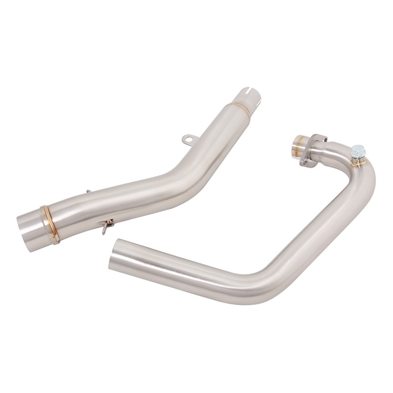 For Lifan KPM200 KPT200 2021-2025 Exhaust Header Front Pipe Slip On 51mm Muffler