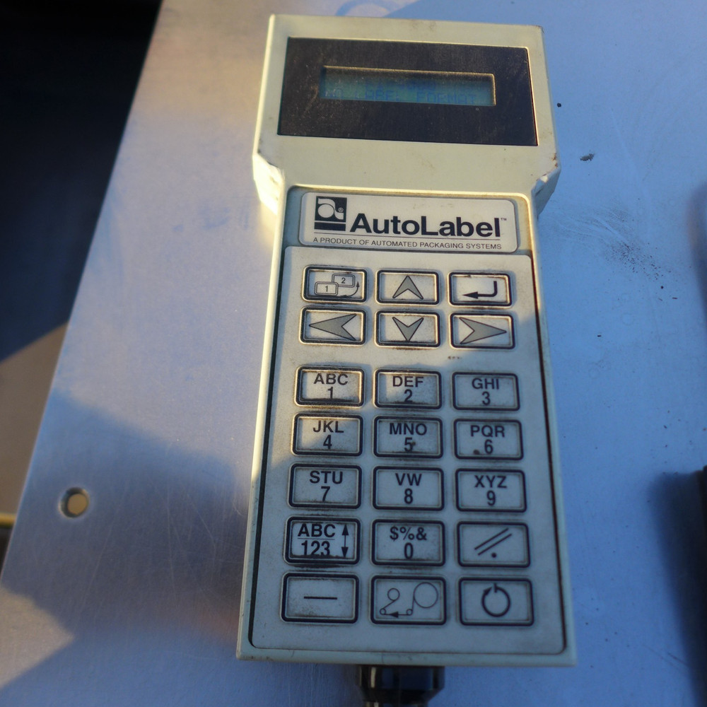 AUTOBAG HS-100 AUTOMATED BAGGING SYSTEM LABEL PRINTER / ACCU SCALE 220