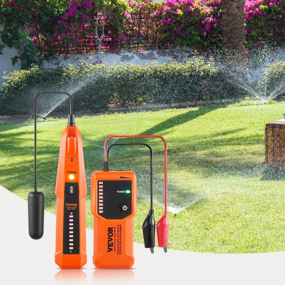 Underground Cable Locator, 3 FT Max. Detection Depth, Wire Tracer Break Detector