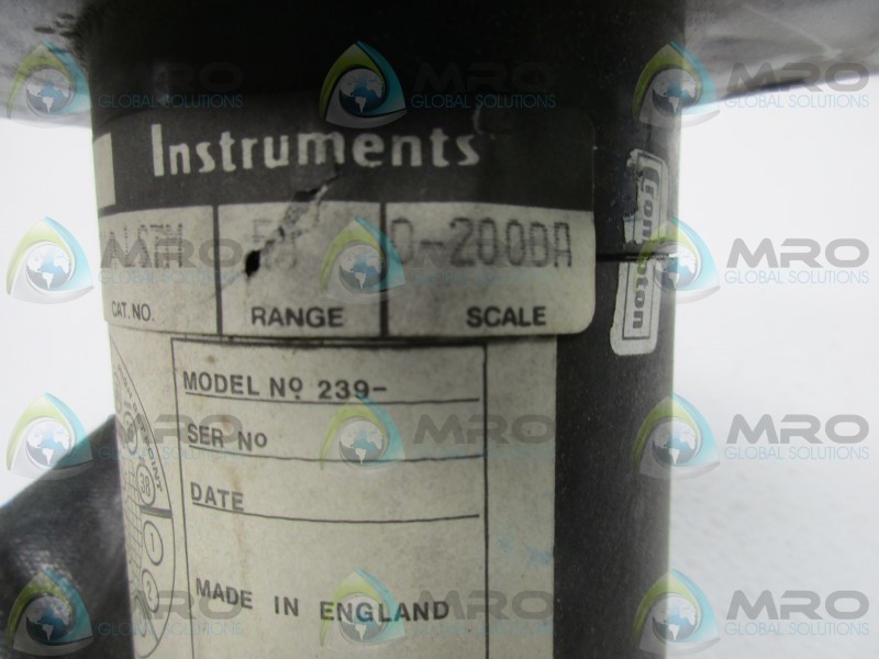 CROMPTON 239-301ALSTM PANEL METER UNMP