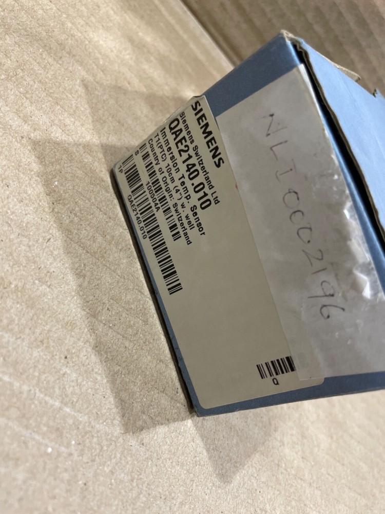 1PCS Siemens 100mm water pipe immersion type temperature sensor QAE2140.010