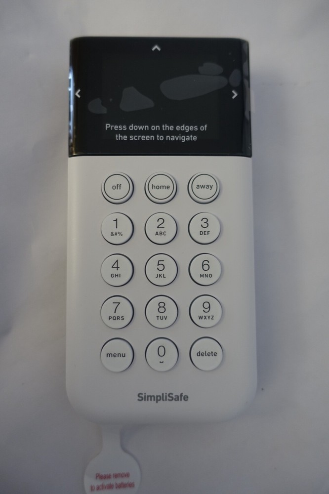 simplisafe keypad unit KP3W#EN#021EF82E