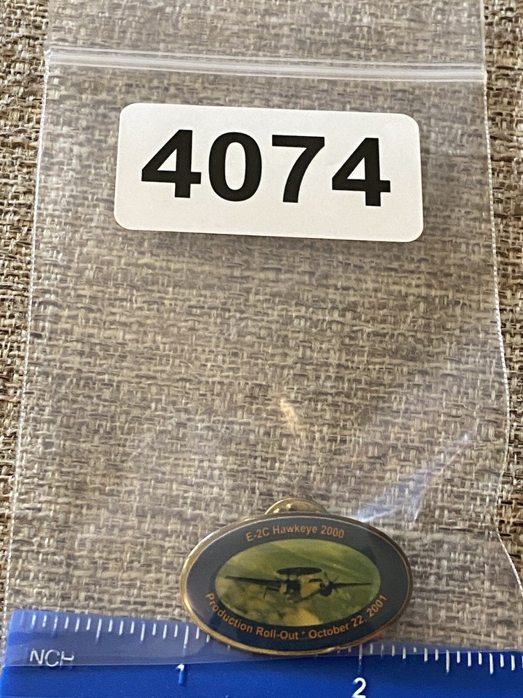 Hawkeye E-2C Roll-Out Production Pin - 2001 Pinback