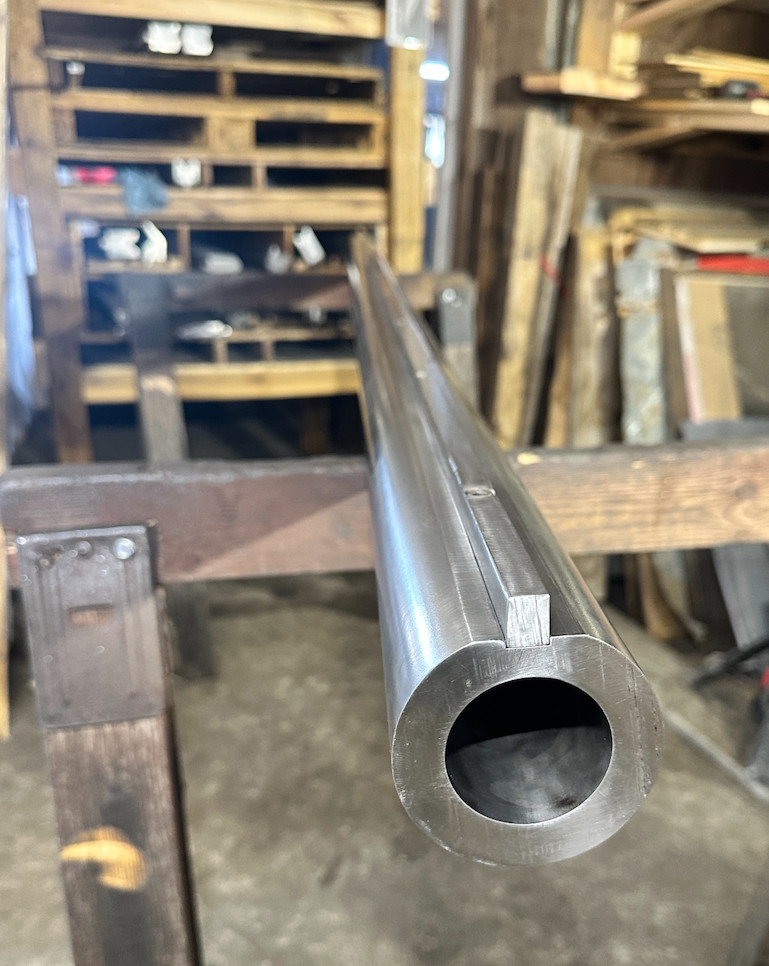 Press Brake Radius Top Punch 36" Long, 3-1/4" Diameter