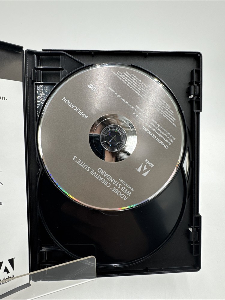 Adobe Creative Suite 3 Web Standard Student Licensing For Mac - No Serial Number