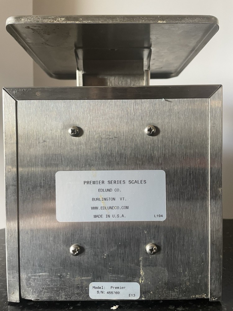 Edlund SF-2 32 oz Top Loading Counter Model Dial Type Portion Food Scale