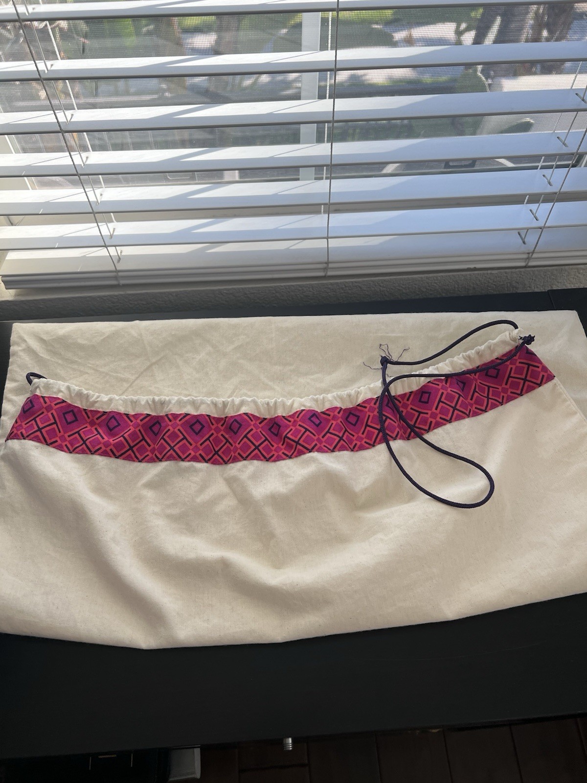 Tory Burch Block-T Bucket Bag Blue with Dust Bag