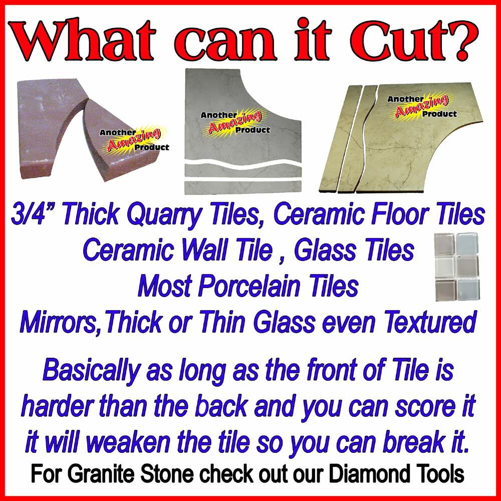 Tile Cutter Tools Kit 1 Cut ceramic Tile Saw Grinder for Notches and Corner cuts