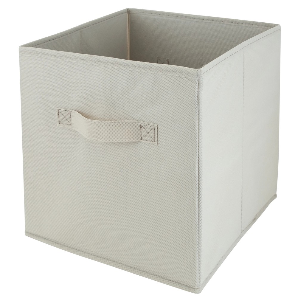 Simplify Collapsible Fabric Storage Box in Ivory