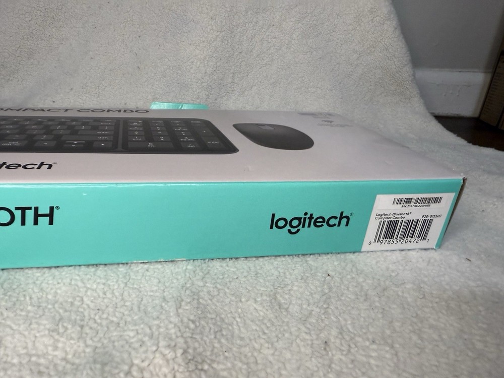 2pk - Logitech Bluetooth Compact Wireless Keyboard & Mouse Combo - mk250 - BLACK