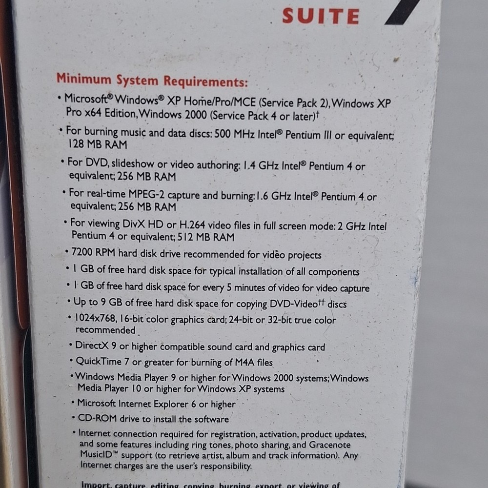 Roxio Easy Media Creator 9 Suite - New