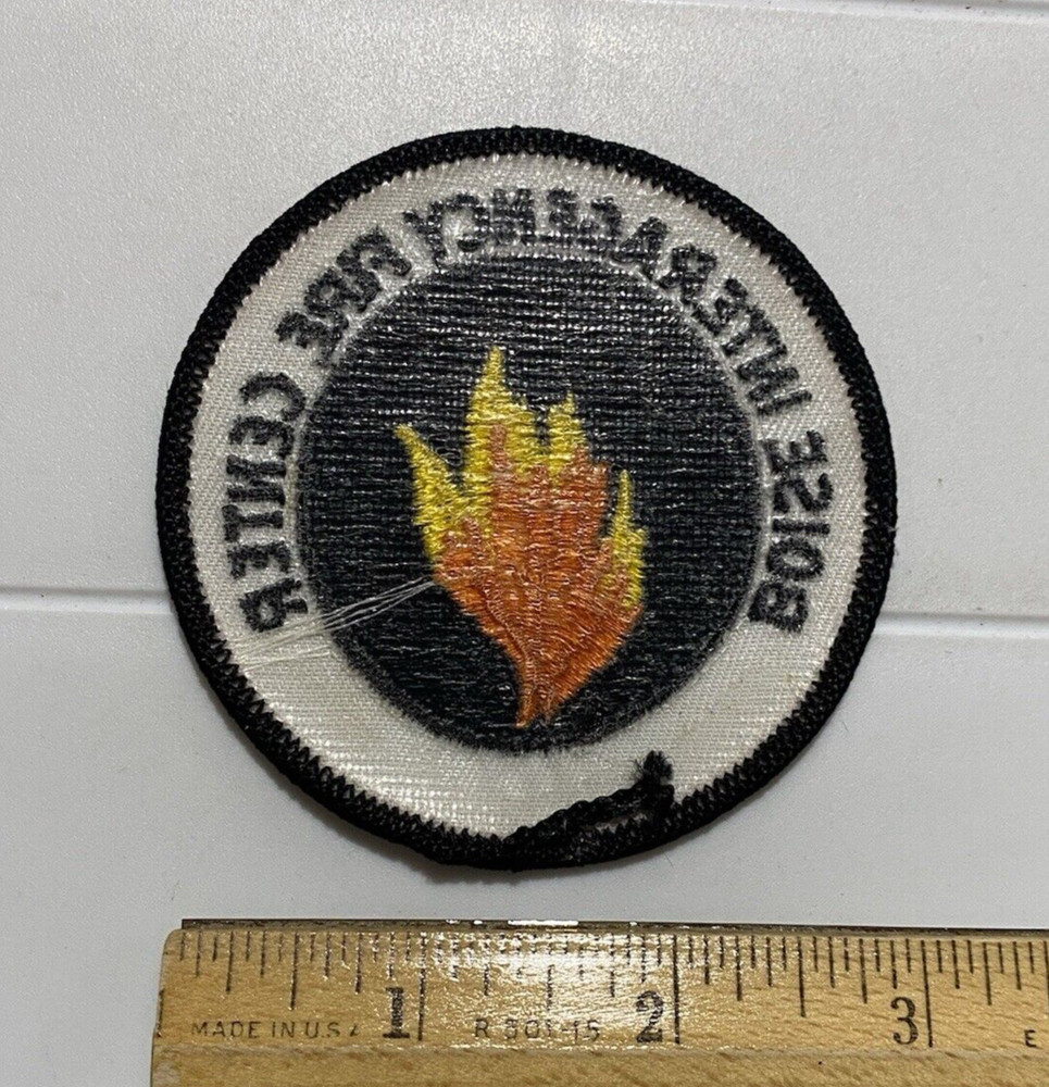 Boise Interagency Fire Center Round Embroidered Patch