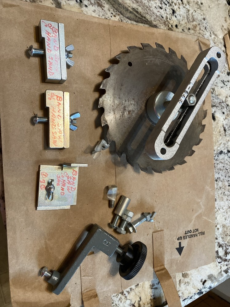 Circular saw attachment for Belsaw 1200 plus Extra attachments, Original Box ￼