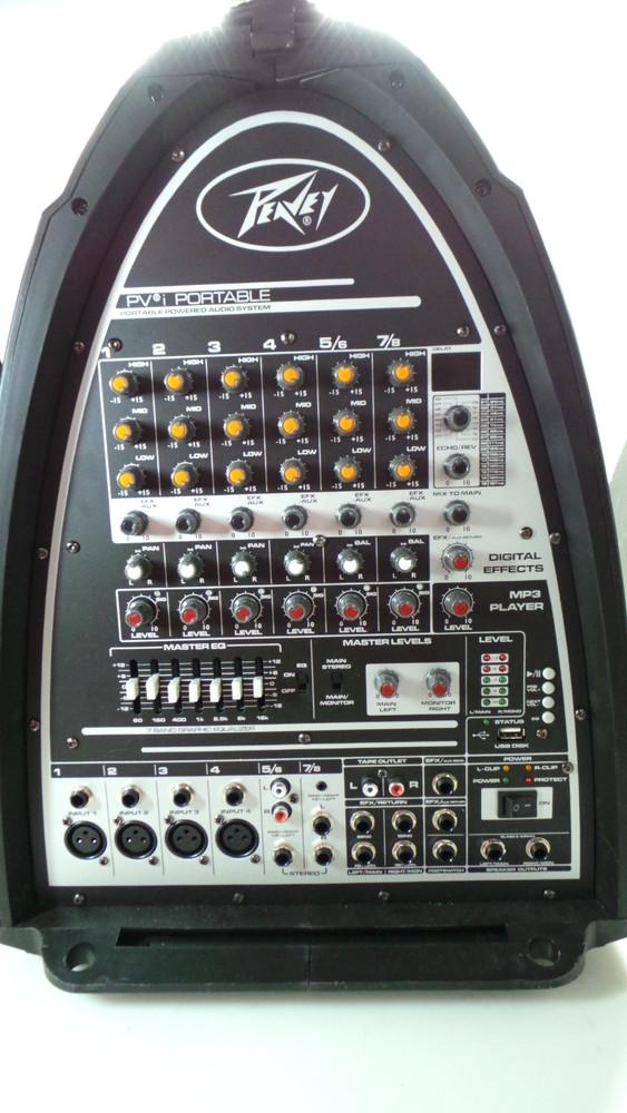 Peavey PVi Portable Powered audio system - Used - Upper Hook doesn't work