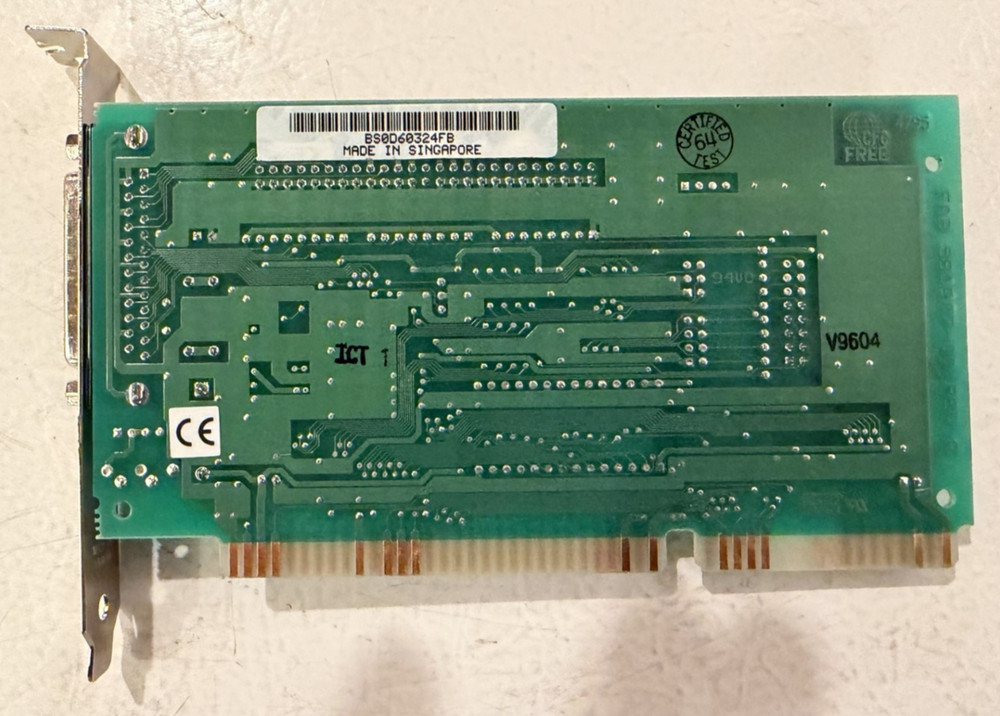 ADAPTEC AVA-1505/1515 SCSI CONTROLLER CARD ISA