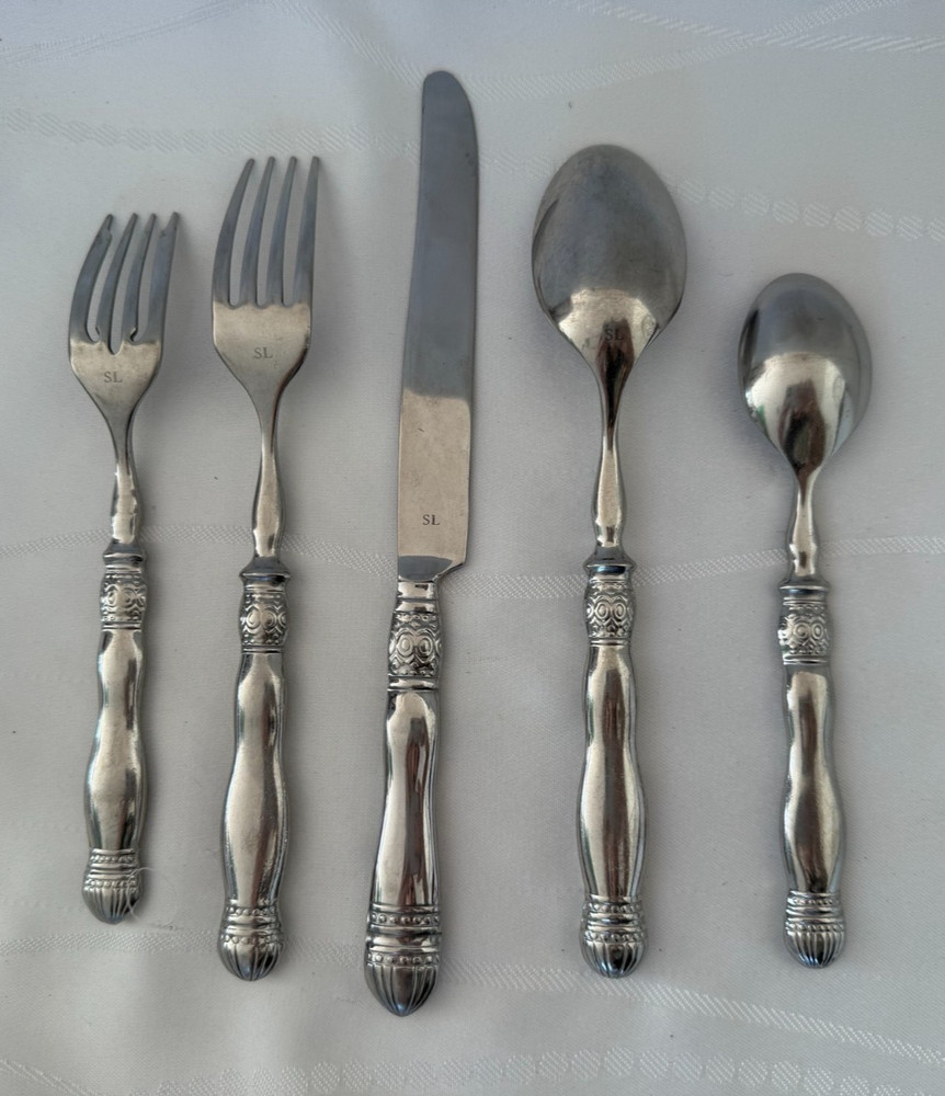 Southern Living GALLERY Stainless Flatware-5 Pc Place Setting-Multiple Sets