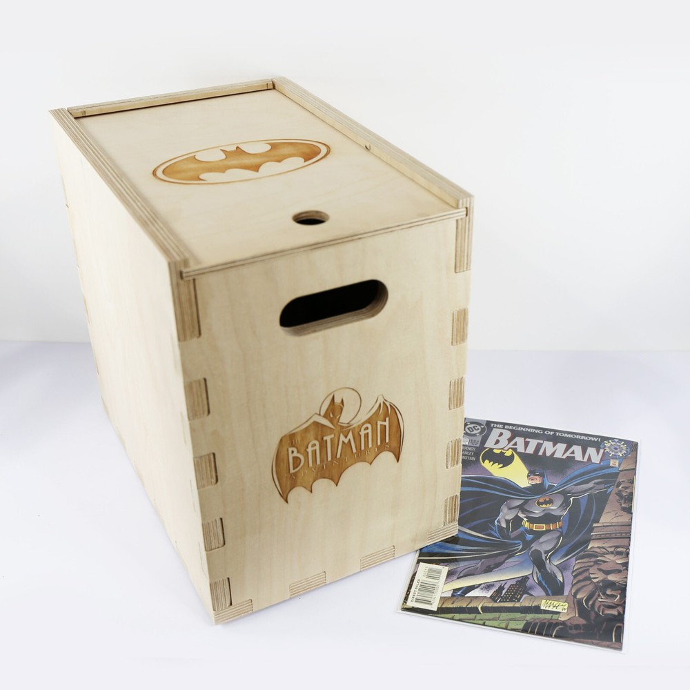 Batman Timber Comic Storage Box *Comics Not Included