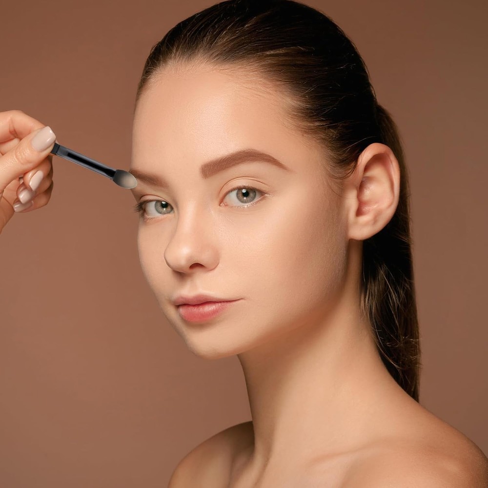 50 Pcs Disposable Double Head Eyeshadow Sponge Brushes 50PCS