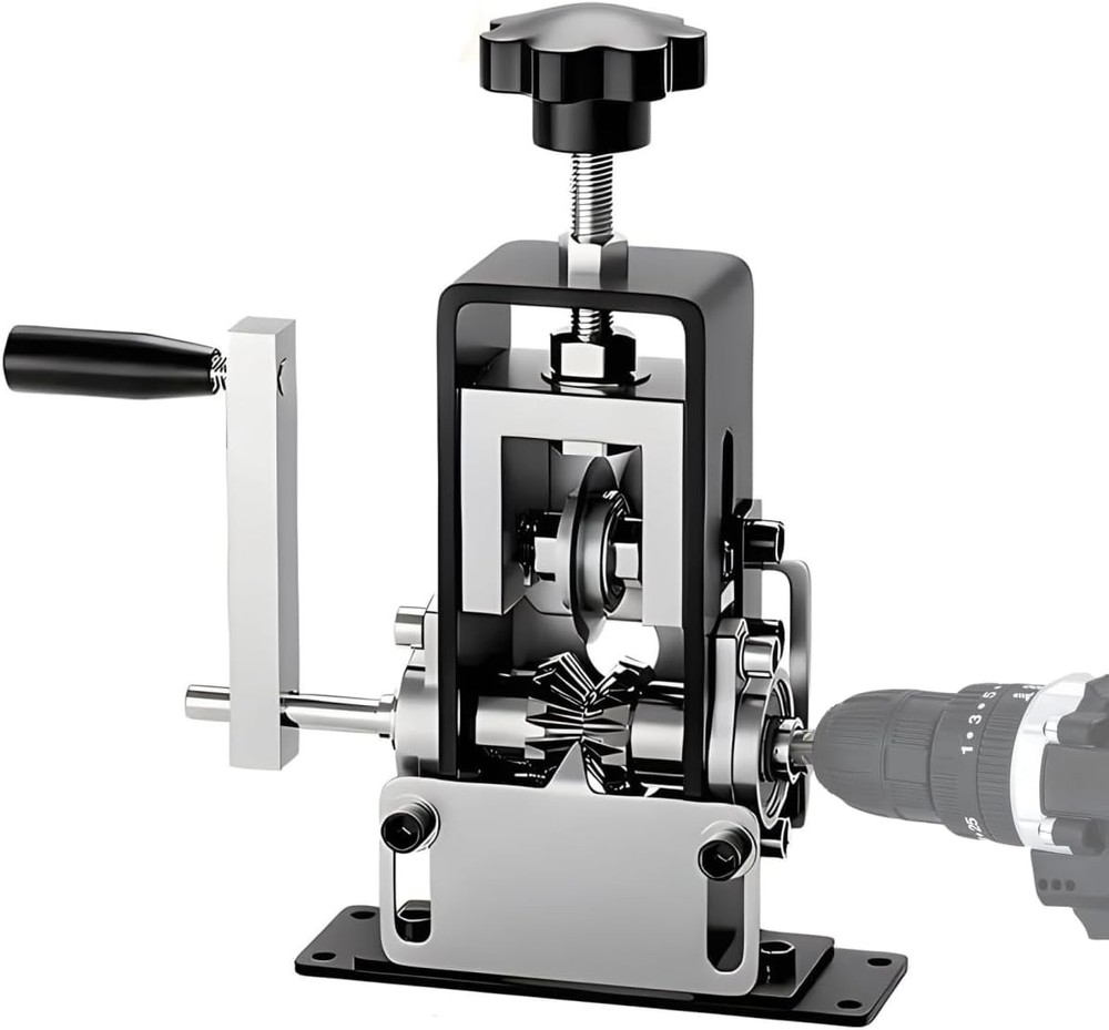 Automatic Copper Wire Stripper Machine, Pelador de Cable Electrico, Black