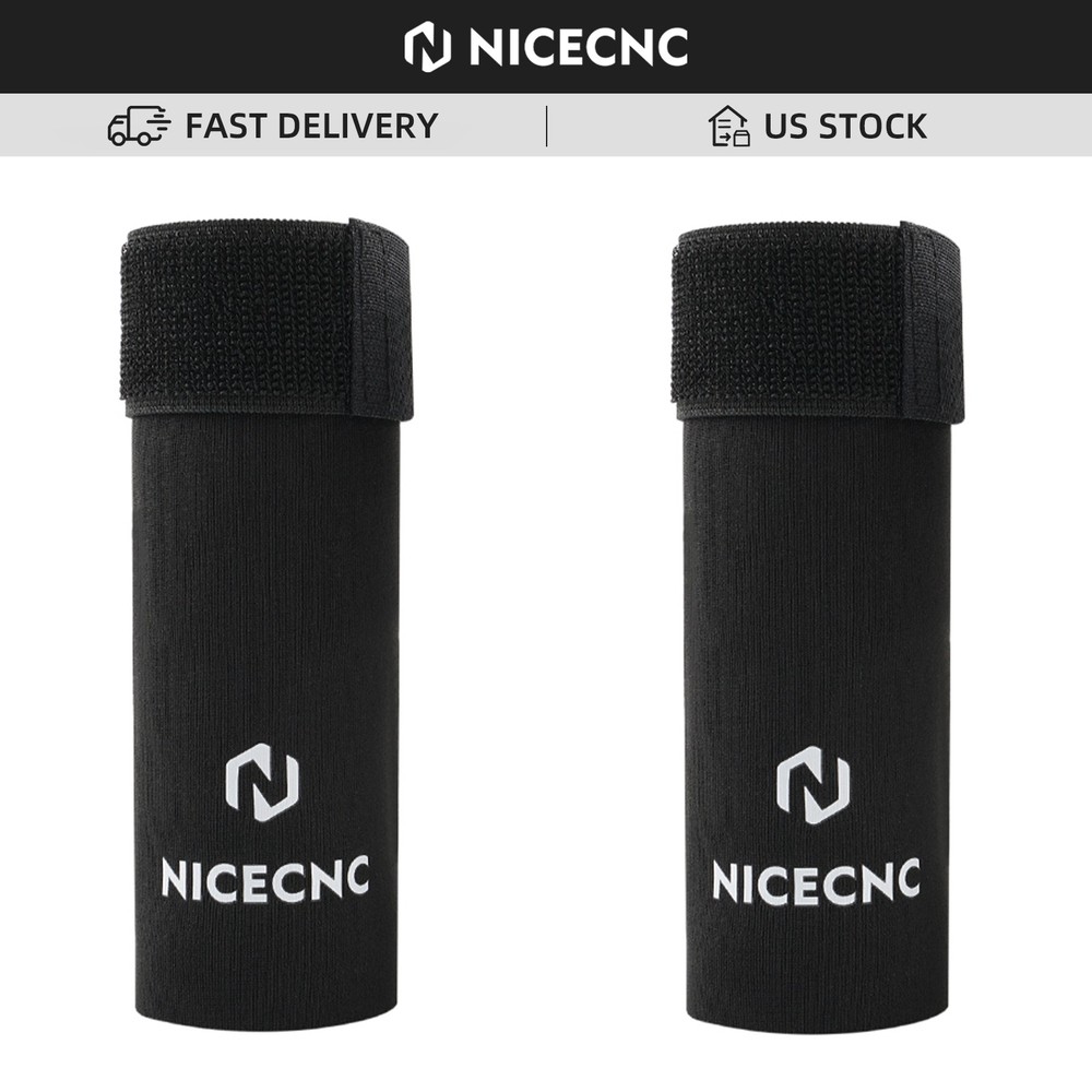 NICECNC Front Fork Socks 6" Fork Seal Protector For 37-50mm Upside Down Fork