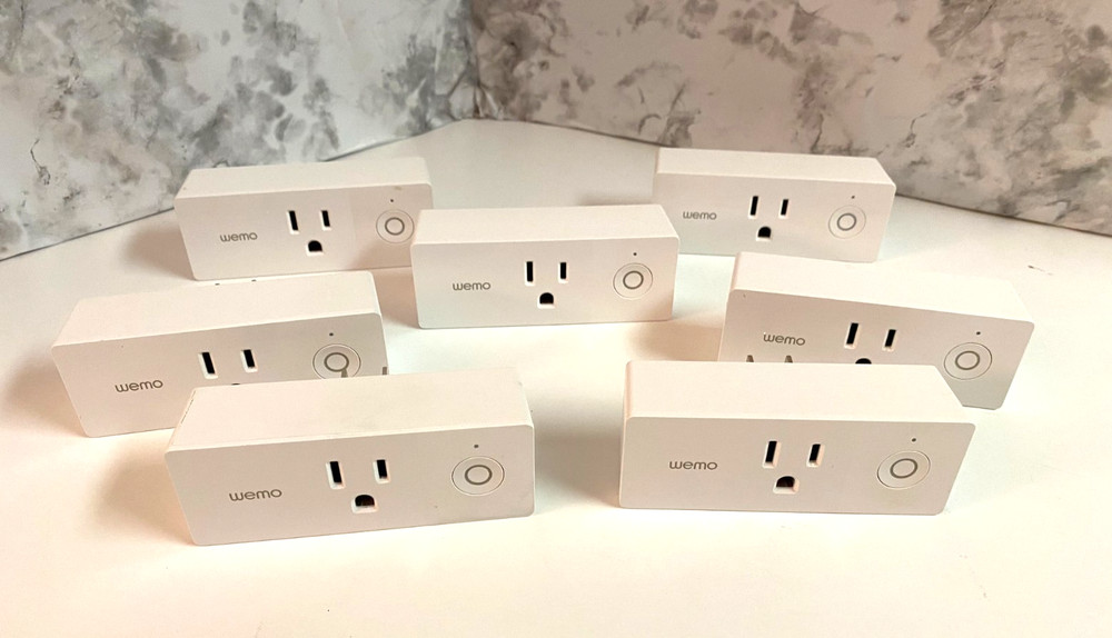 [7-Pack] Belkin WeMo -- Mini WiFi-enabled Smart Plug, F7C063