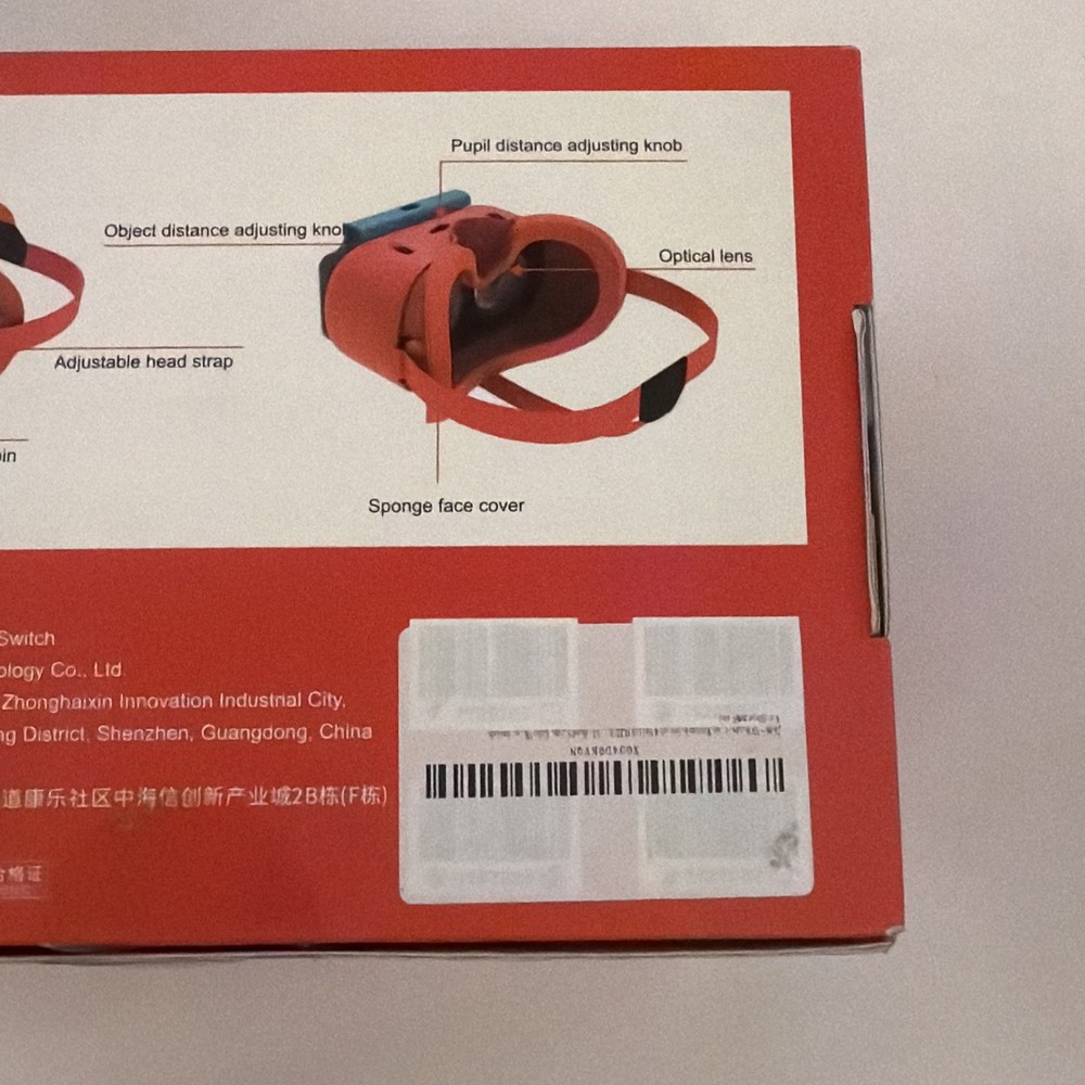 Devaso Upgraded VR Headset for Nintendo Switch and Switch OLED