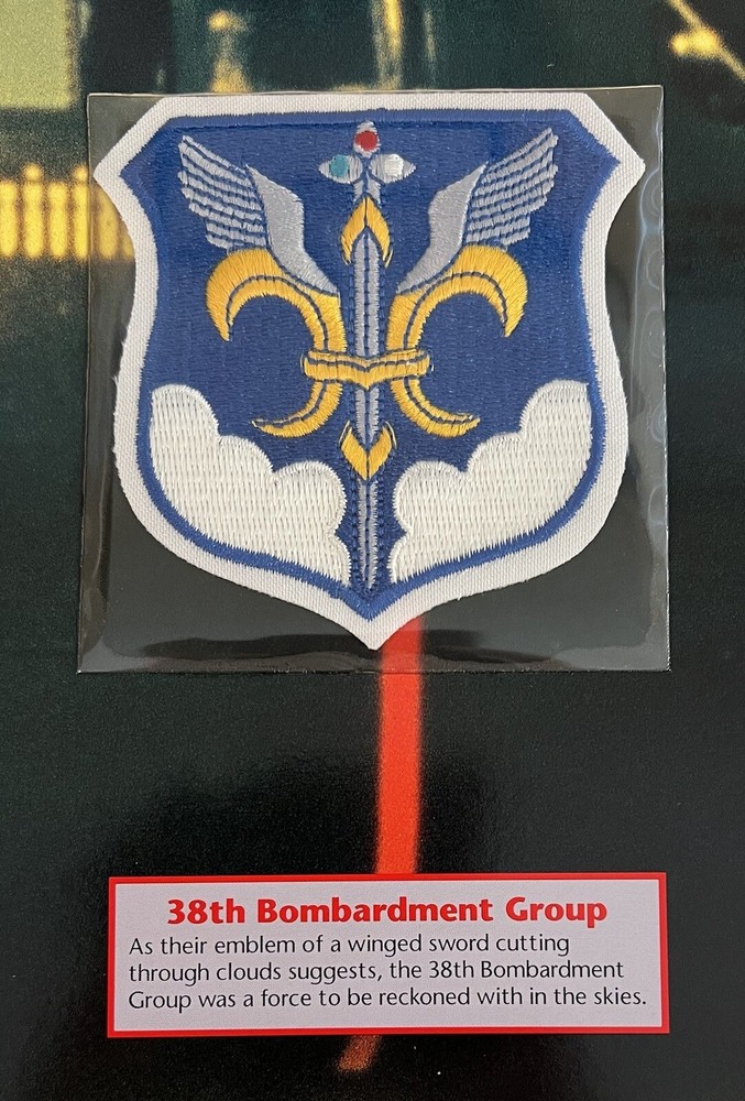Emblems Of Air War Patch 38th Bombardment Group “Big Time Operator”