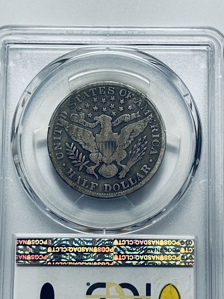 1902 Barber Half Dollar PCGS VG08