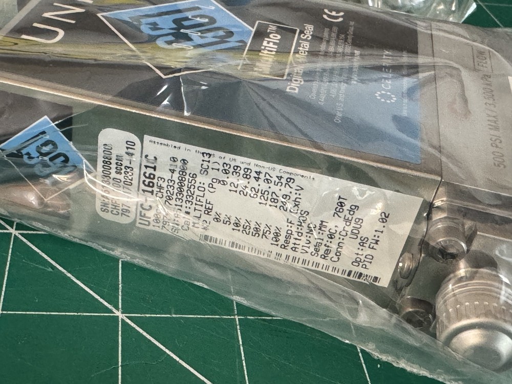NEW UNIT CELERITY UFC-1661C MASS FLOW CONTROLLER, 10L SiH4(SC18)
