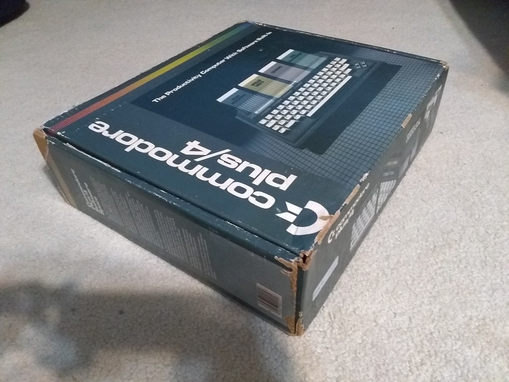 Commodore Plus/4 Computer, IN BOX, CBM 264 (As-Is) #101