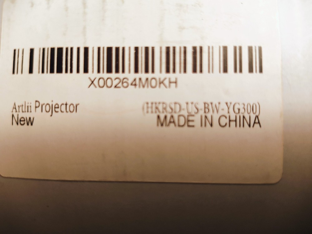 Artlii LED Video Projector - New (Open Box)